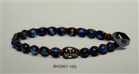 Bracelet Tamashii Essenza in Argent Occhio di tigre BHS901-105